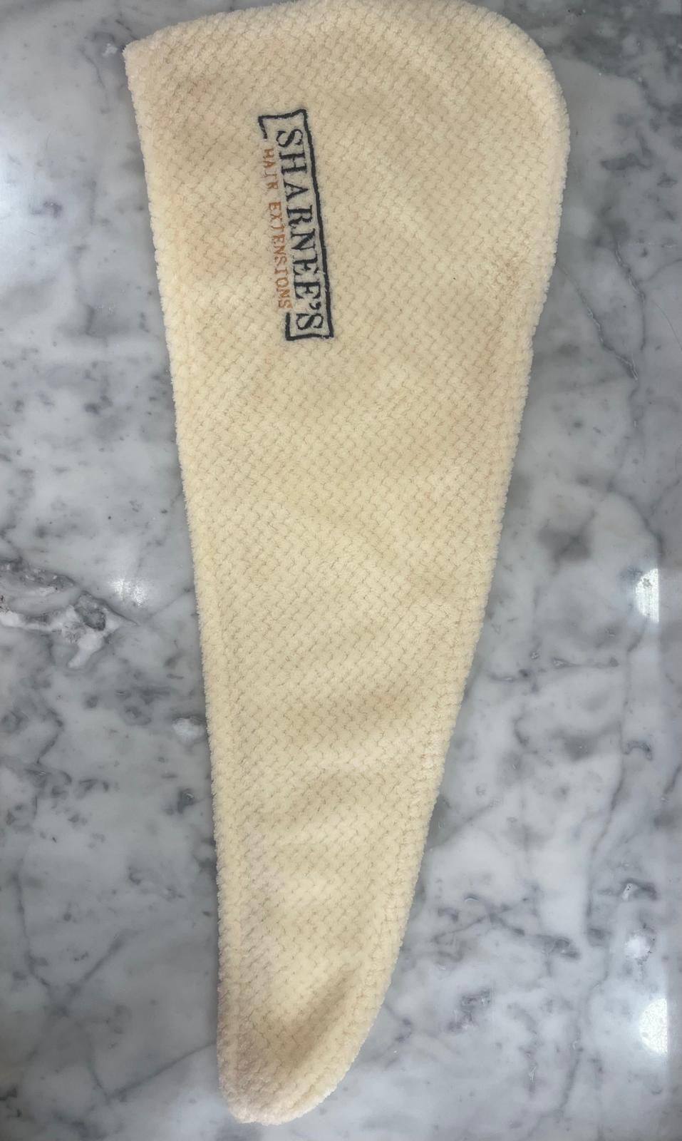 Microfibre hair wrap towel