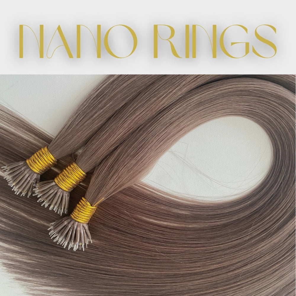 Nano Ring Hair Extensions - 22" 20g Pack